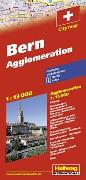 Bern & Agglomeration Stadtplan 1:13 000/1:15 000. 1:13'000