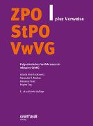 ZPO/StPO/VwVG plus Verweise
