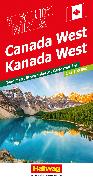 Kanada (West), Strassenkarte 1:2,5Mio. 1:2'500'000